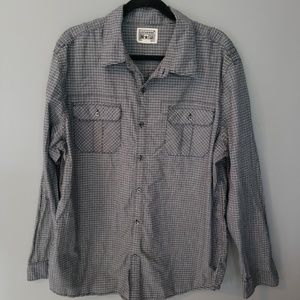 Converse One Star Checkered Button Down Shirt XL